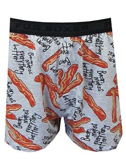 Fun Boxers Bacon Makes Everything Better Boxer Shorts for Men