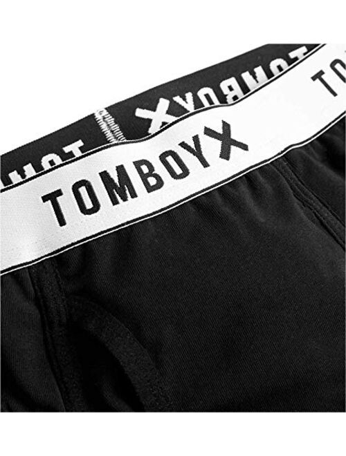 TomboyX Iconic Briefs, Super Soft Cotton Underwear, All Day Comfort (XS to 4X)