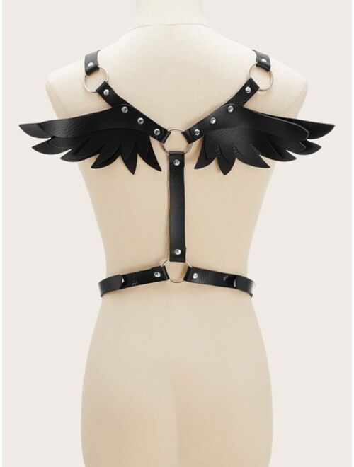 Shein Wing Decor Harness Belt