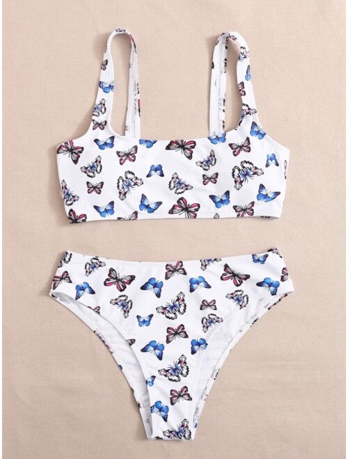Buy Butterfly Print Bikini Swimsuit online | Topofstyle