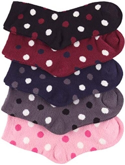 HASLRA Premium Soft Warm Microfiber Fuzzy Socks 2-5 Pairs