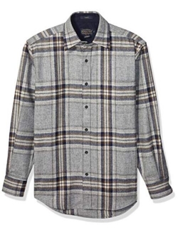 Men's Long Sleeve Button Front Classic Lodge Shirt