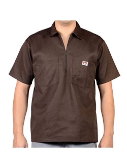 Ben Davis Short Sleeve 1/2 Zip Shirt