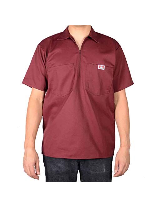 Ben Davis Short Sleeve 1/2 Zip Shirt