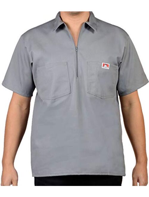 Ben Davis Short Sleeve 1/2 Zip Shirt