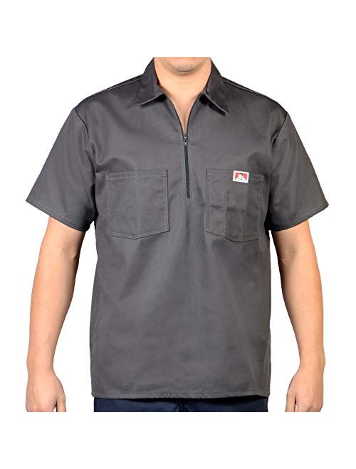 Ben Davis Short Sleeve 1/2 Zip Shirt