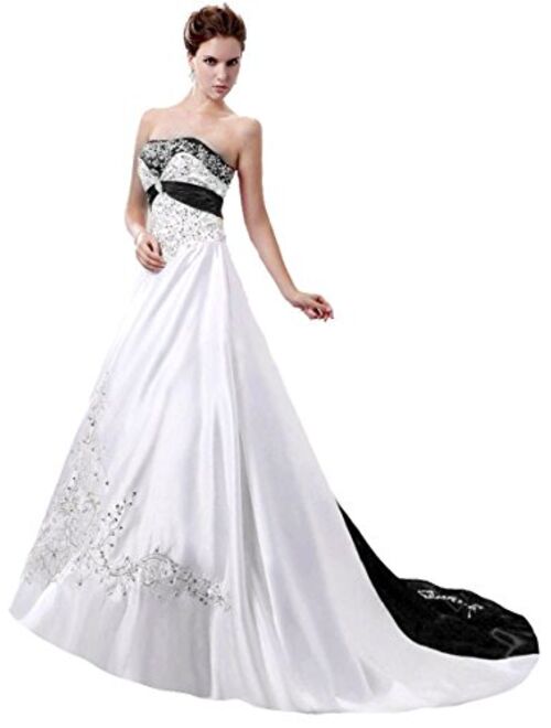 FairOnly D229 Women's Wedding Dress Bridal Gown