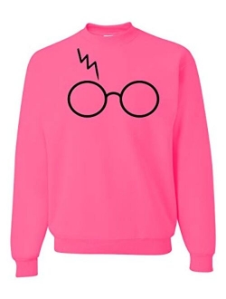 Wild Bobby Wizard Glasses Scar Unisex Crewneck Sweatshirt Fashion Sweatshirt