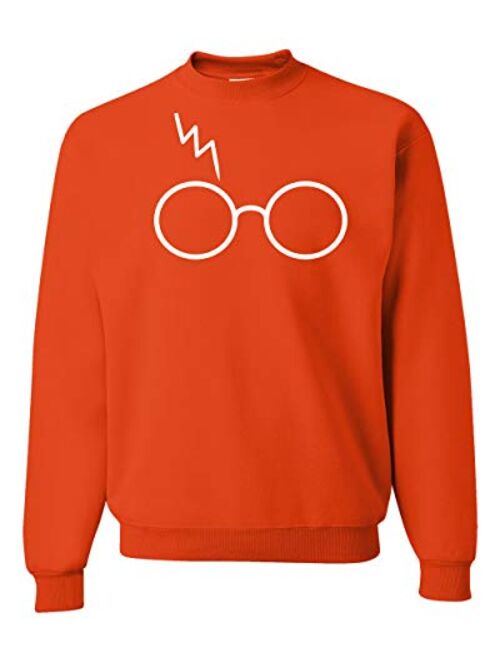 Wild Bobby Wizard Glasses Scar Unisex Crewneck Sweatshirt Fashion Sweatshirt