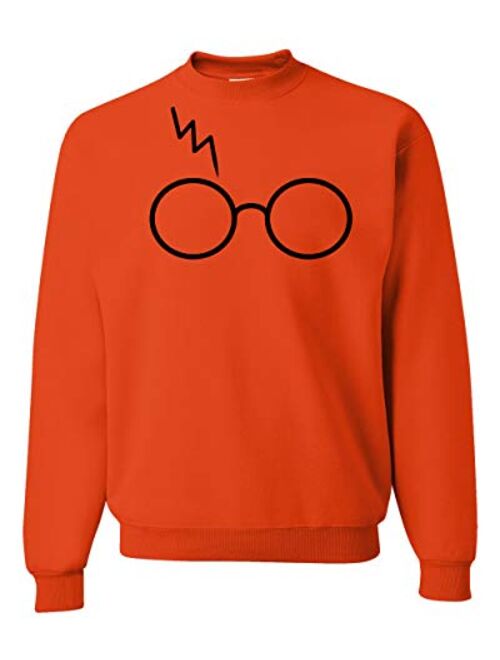 Wild Bobby Wizard Glasses Scar Unisex Crewneck Sweatshirt Fashion Sweatshirt