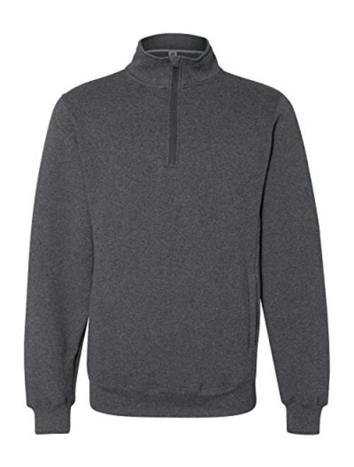 Russell Athletic Men's Dri-Power Fleece Quarter-Zip Cadet Sweatshirt