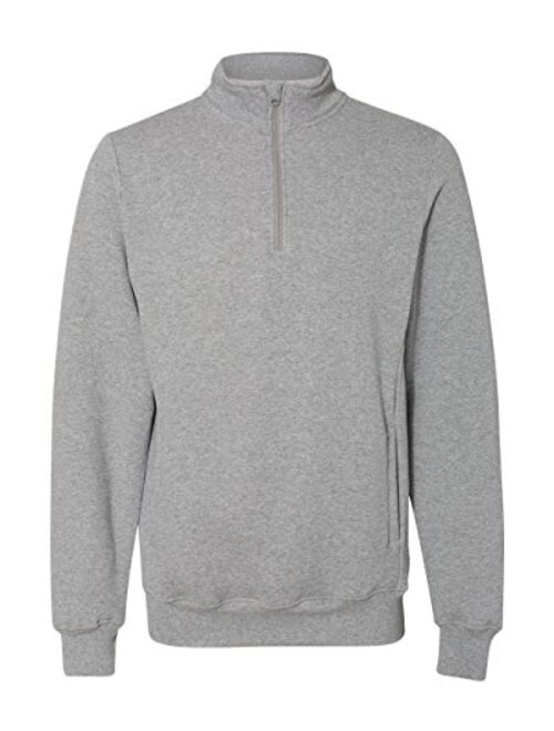 Russell Athletic Men's Dri-Power Fleece Quarter-Zip Cadet Sweatshirt