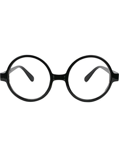 Kangaroo Costume Glasses - Wizard Glasses - Halloween Eyeglasses Black