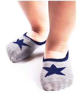 BabaMate 6 Pairs Baby Toddler Kids Cute Fashion Cotton No Show Socks for Boys and Girls