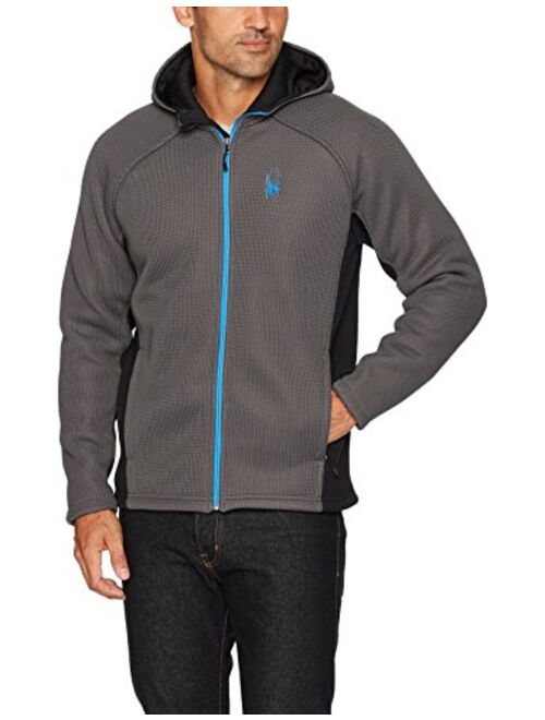 Spyder Men's Foremost Full Zip Heavy Weight Hoody Stryke Jacket