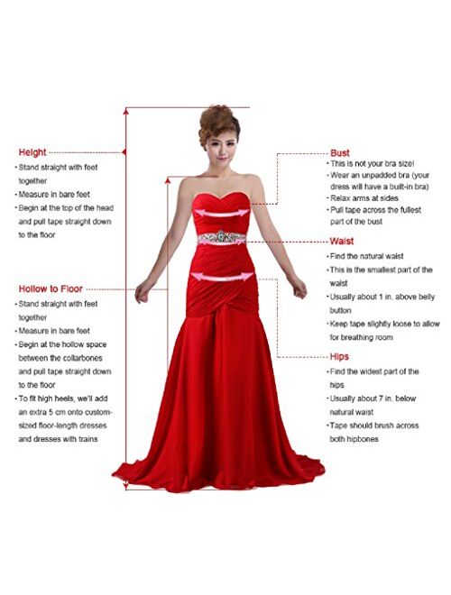 ANTS Women's Sweetheart Formal Quinceanera Dress Prom Gown