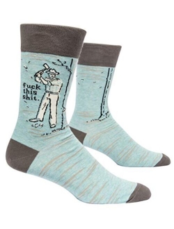 Blue Q Men's Novelty Socks (fits men's shoe size 7-12)