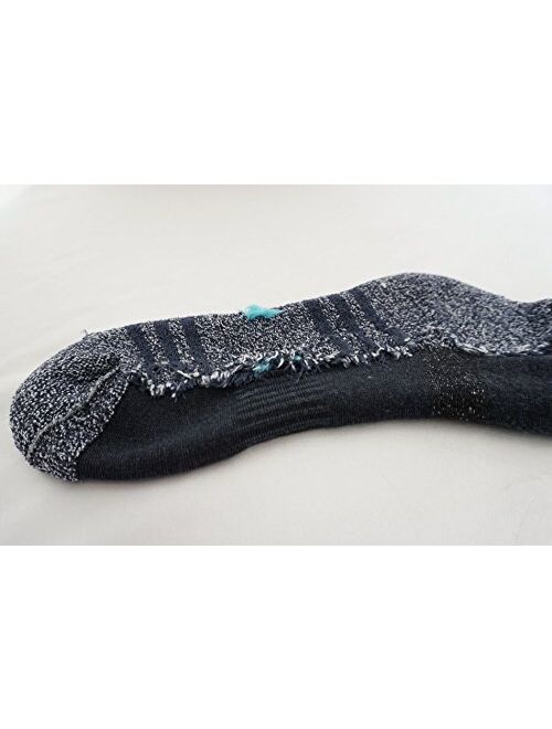 SEOULSTORY7 5pack Men's Climbing DryCool Cushion Hiking/Performance Crew Socks