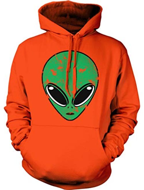 Alien Head - Martian Outer Space Unisex Hoodie Sweatshirt