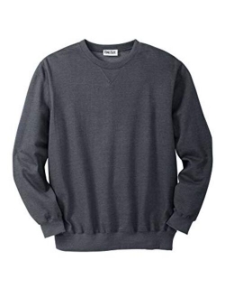 KingSize Men's Big and Tall Fleece Crewneck Sweatshirt