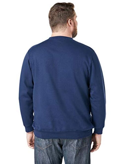 KingSize Men's Big and Tall Fleece Crewneck Sweatshirt