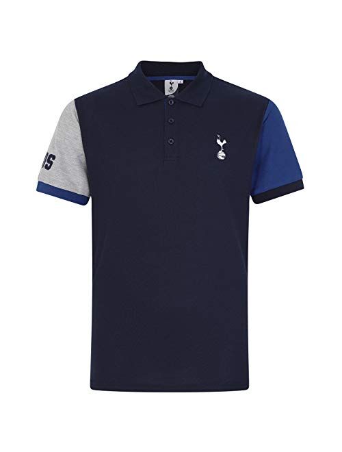 Tottenham Hotspur FC Official Soccer Gift Mens Crest Polo Shirt