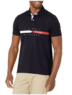 Men's Flag Pride Polo Shirt in Custom Fit