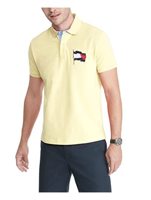 Tommy Hilfiger Men's Flag Pride Polo Shirt in Custom Fit