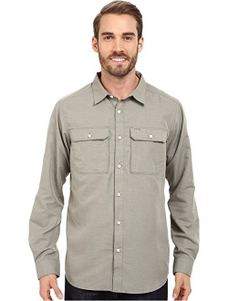 Men's Canyon Solid Long Sleeve Shirt for Hiking, Climbing, Camping, and Casual Everyday