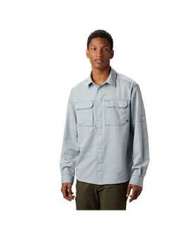 Men's Canyon Solid Long Sleeve Shirt for Hiking, Climbing, Camping, and Casual Everyday