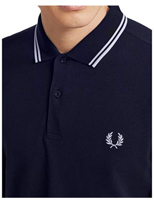 Fred Perry Men's Long Sleeve Twin Tipped Shirt