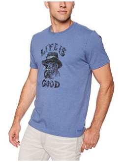 Life is Good Mens Mens Crusher T-Shirt