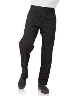 Chef Works Men's Lightweight Slim Pant