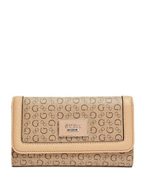 GUESS Factory Women's Burnley Slim Wallet Clutch Bag