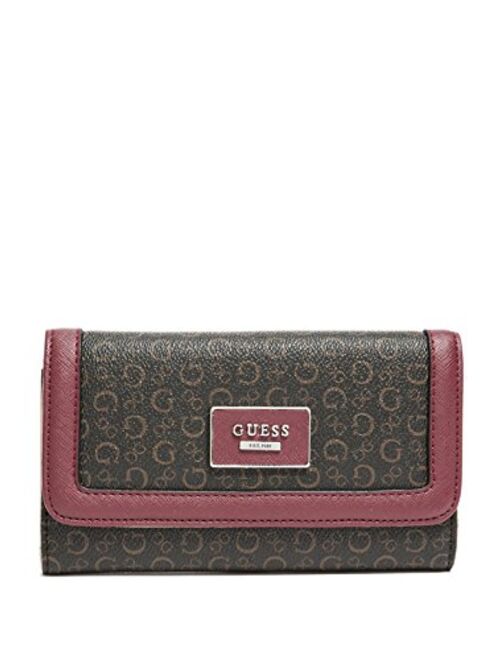 GUESS Factory Women's Burnley Slim Wallet Clutch Bag