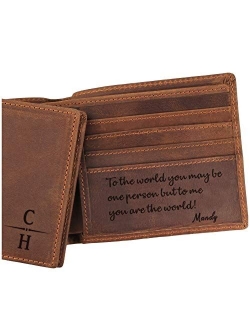 Mens Wallet - Leather Wallet, The Perfect Mens Gift, Father's Day Gift, Gifts for Dad, Son Gifts