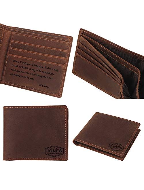 Mens Wallet - Leather Wallet, The Perfect Mens Gift, Father's Day Gift, Gifts for Dad, Son Gifts