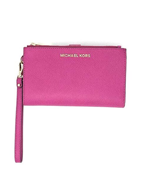 Michael Kors Women's Jet Set Travel Dbl Zip Wristlet