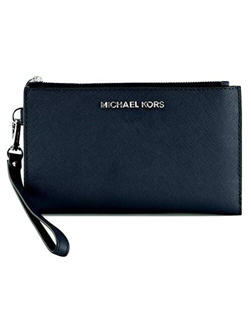 Michael Kors Women's Jet Set Travel Dbl Zip Wristlet