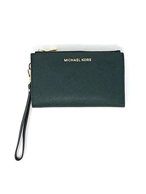 Michael Kors Women's Jet Set Travel Dbl Zip Wristlet