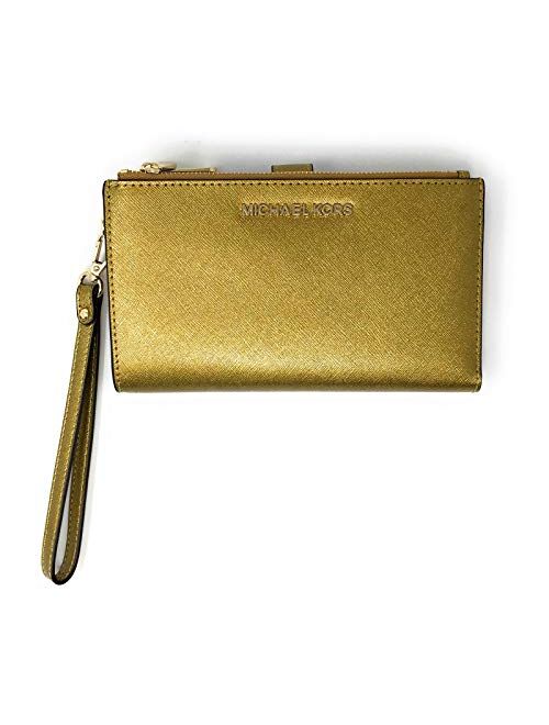 Michael Kors Women's Jet Set Travel Dbl Zip Wristlet