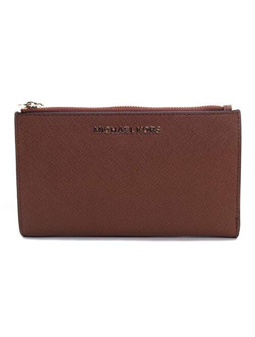 Michael Kors Women's Jet Set Travel Dbl Zip Wristlet