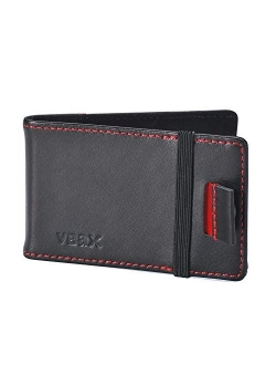 Mens Minimalist Slim Wallet - RFID Front Pocket Credit Card Holders for Men Women