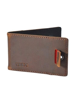 Mens Minimalist Slim Wallet - RFID Front Pocket Credit Card Holders for Men Women