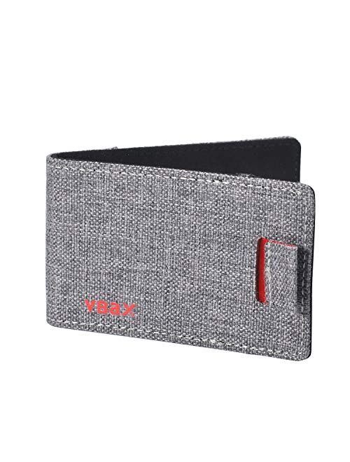 Mens Minimalist Slim Wallet - RFID Front Pocket Credit Card Holders for Men Women