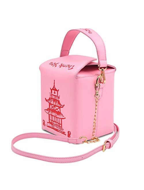 Fashion Crossbody Bag, Ustyle Chinese Takeout Box Style Clutch Bag for Girl