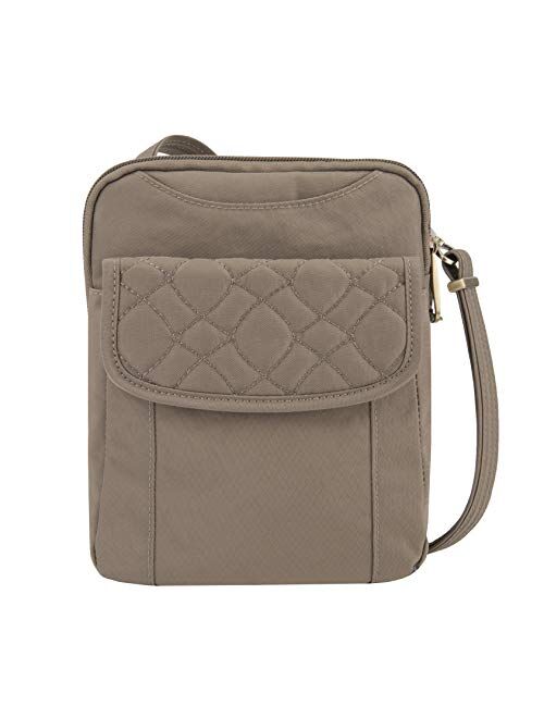 Travelon Women's Anti-Theft Signature Quilted Slim Pouch