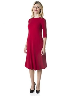 ESTEEZ Womens Fit n' Flare Dress with Pockets TAMMEE