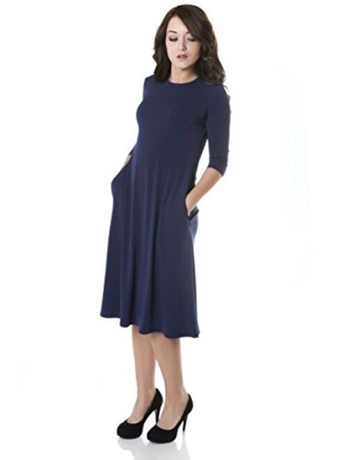 ESTEEZ Womens Fit n' Flare Dress with Pockets TAMMEE