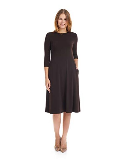 ESTEEZ Womens Fit n' Flare Dress with Pockets TAMMEE